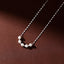 Fashion Titanium Steel Pearl Lip Shape Necklace