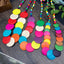 Bohemian Colorful Wooden Long Necklace for Women