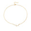 Fashion Minimalist Pearl Chopstick Clavicle Chain Necklace for Women