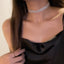 Fashion Statement Rhinestone Clavicle Chain Necklace