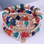 Bohemian Crystal Beaded Multi-layer Tassel Bracelet