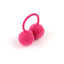 Fashion Simple Hair Ring Rubber Band with Cute Pom Pom for Kids