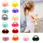 Fashion Simple Hair Ring Rubber Band with Cute Pom Pom for Kids