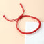 Fashion Simple Red and White Rope Adjustable Bracelet for Women