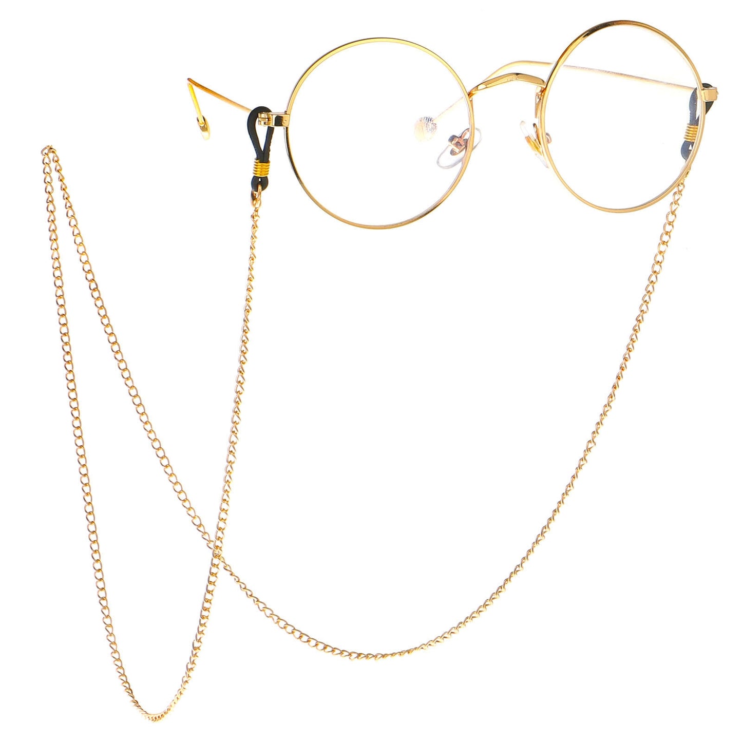 Fashion Simple Gold Glasses Chain Sunglasses Accessory