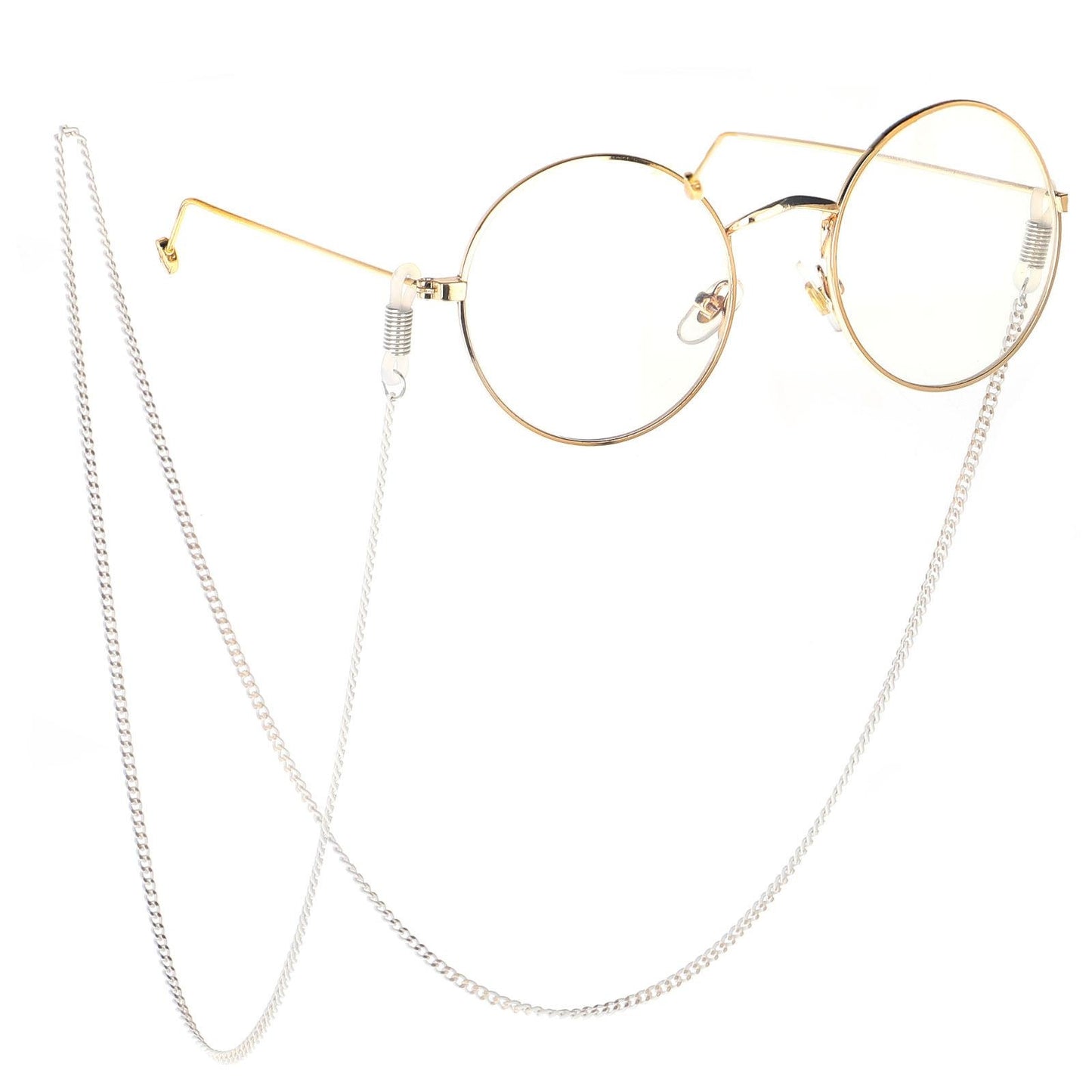 Fashion Minimalist White Eyewear Chain Nhbc143601