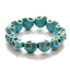 Skull Turquoise Stoving Varnish Bracelet