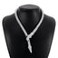 Snake Alloy Rhinestone Punk Choker Necklace for Women