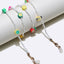 Fashion Multicolor Clay Fruit Beaded Glasses and Mask Chain