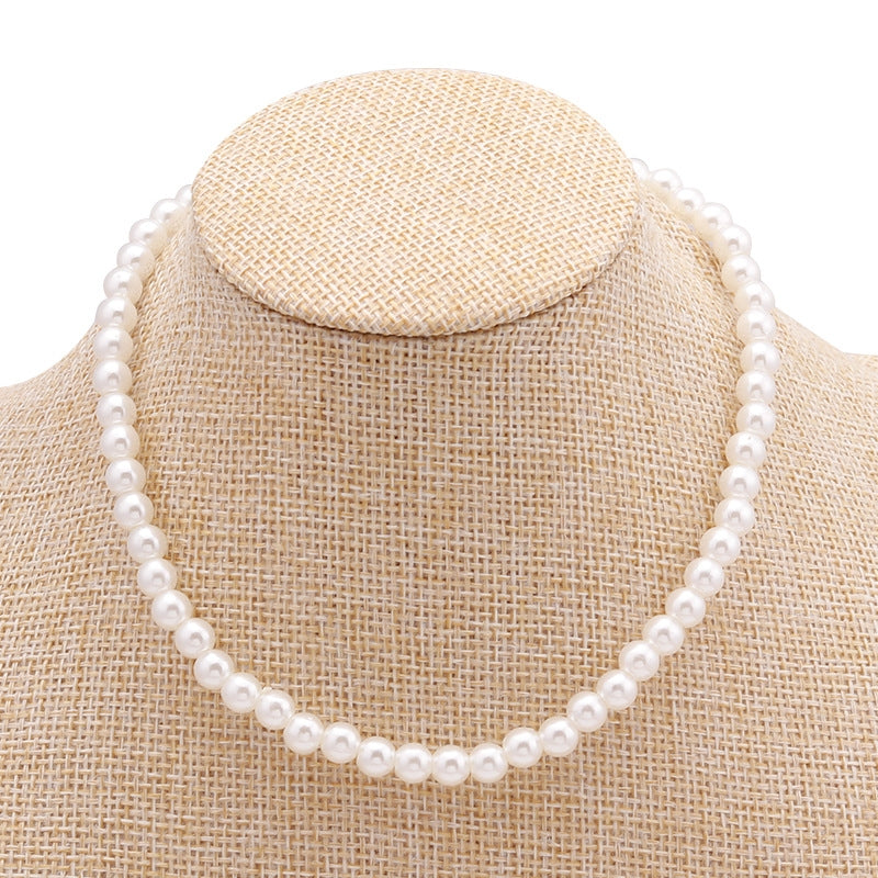 Fashion Minimalist Pearl Pendant Necklace for Women