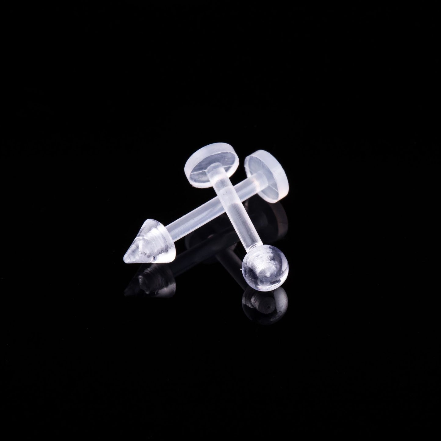 Acrylic Belly Ring and Tongue Barbell Set - 15 Pieces