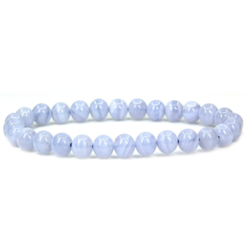 Fashion Natural Stone Crystal Agate Beaded Bracelet for Women