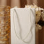 Fashion Rhinestone Moon Star Pendant Layered Alloy Necklace