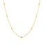 Fashion Rhinestone Moon Star Pendant Layered Alloy Necklace