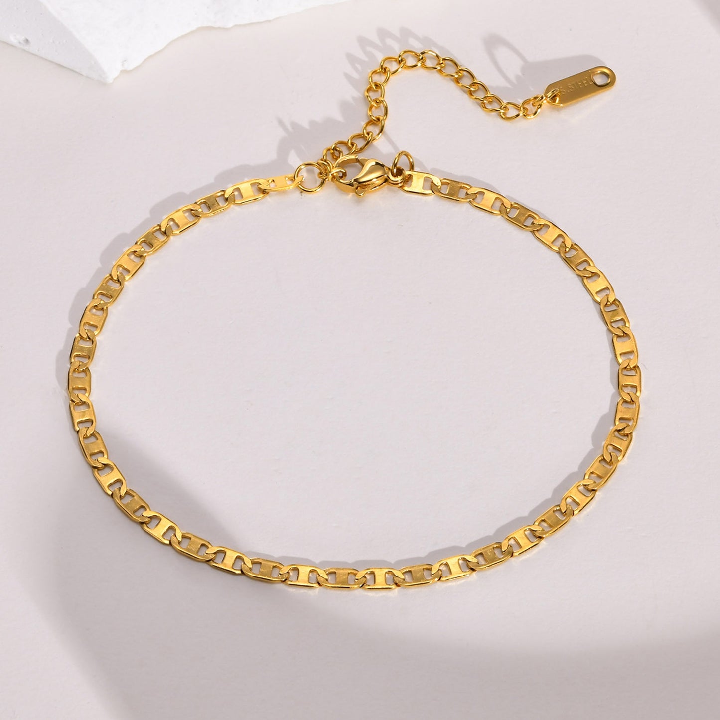 Fashion Gold Stainless Steel Chain Anklet for Women