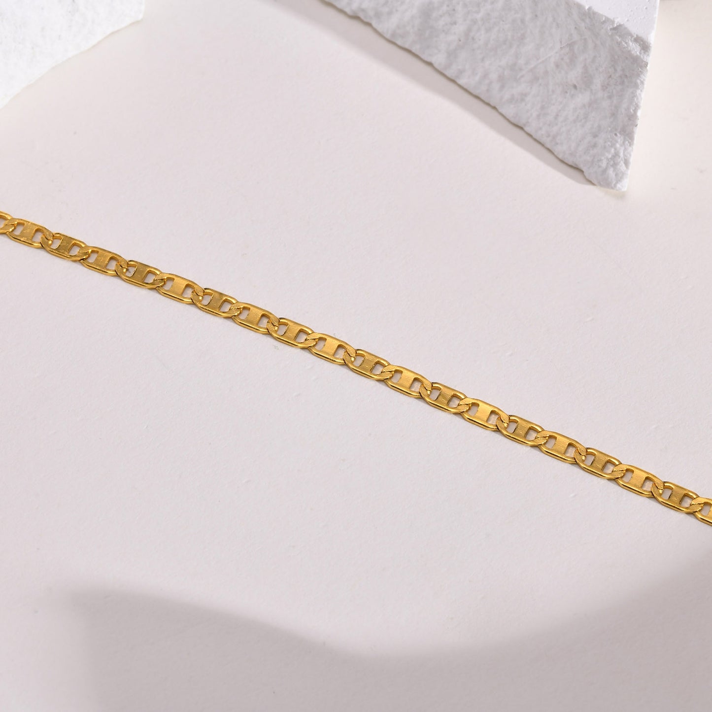 Fashion Gold Stainless Steel Chain Anklet for Women