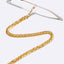 Fashion Solid Color Thick Chain Glasses and Mask Holder