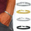 Fashion Titanium Steel Chain Bracelet - Personalized Men's Charm in Three Colors