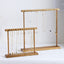 Fashion Solid Color Wrought Iron and Pine Jewelry Display Stand