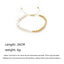 Fashion Star Eye Pearl & Gold-Plated Beaded Pentagram Bracelet Set for Women