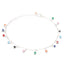 Fashion Sunflower Gemstone Resin Anklet