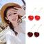 Cherry Fruit Resin Alloy Women's Earrings