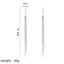 Fashion Tassel Long Drop Silver Plated Alloy Earrings for Women