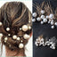 Fashion U Shape Pearl Hair Pin Set - 18 Pieces Bridal Hair Accessories