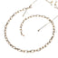 Fashionable Simple Gold Aluminum Chain Glasses Strap Metal Eyewear Chain