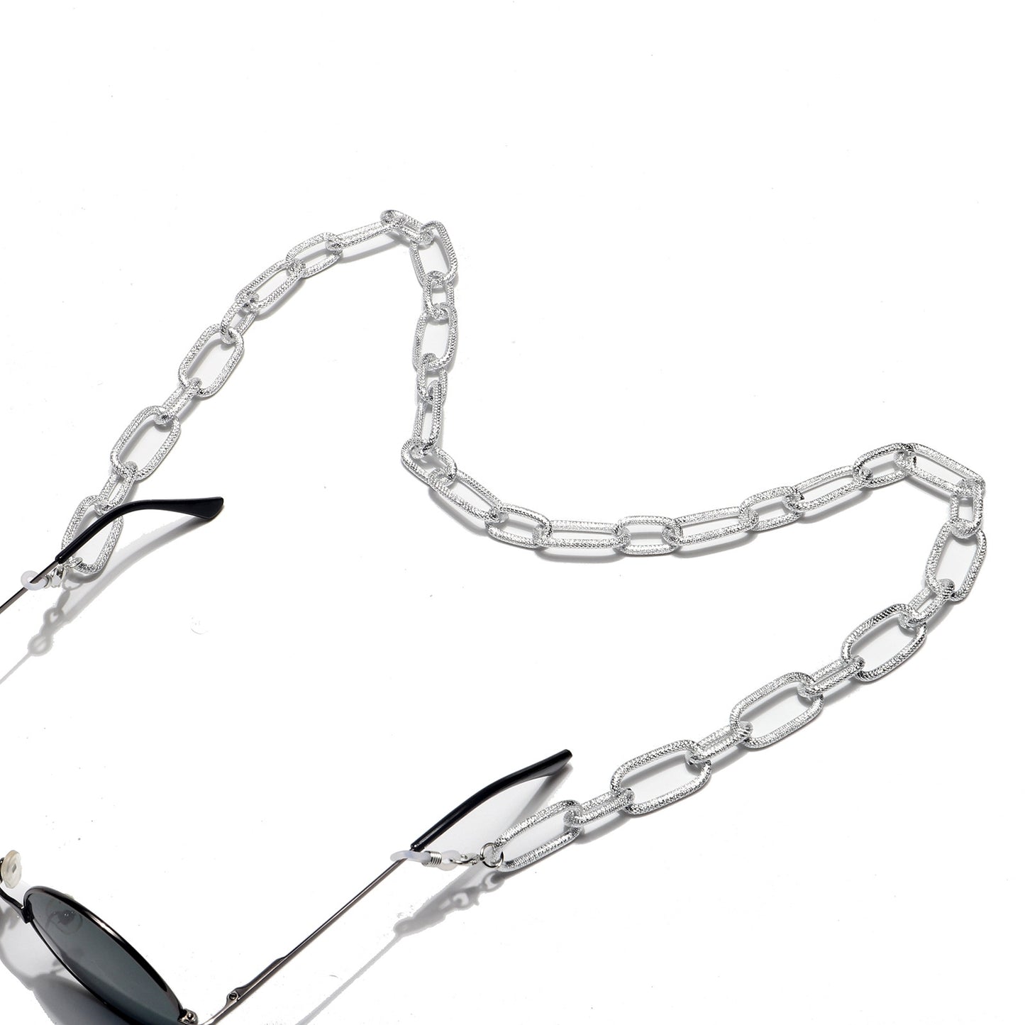 Fashionable Gold Aluminum Chain Glasses Strap Metal Eyewear Chain