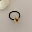 Elegant Metal Knot Elastic Hair Tie Band for Women