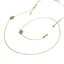 Fashionable Turquoise Life Tree Gold-Plated Glasses Chain