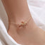 Geometric Metal Knotted Ladies Anklet Fashion Couple Jewelry