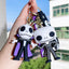Halloween Pumpkin Skeleton Cartoon Keychain Pendant Gift