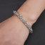 Geometric Stainless Steel Braided Men's Bracelet