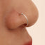 Geometric Punk Stainless Steel U-Shape Nose Ring