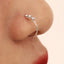 Geometric Punk Stainless Steel U-Shape Nose Ring