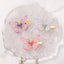 IG Style Butterfly Lace Hair Clip for Girls - Colorful Sheer Wing Design Kids Hair Accessory