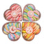 Children's Color Block Hair Tie Set - High Elasticity, Gentle on Hair