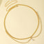 Glam 14k Gold Plated Rhinestone & Pearl Multi-Layer Women's Body Chain