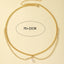 Glam 14k Gold Plated Rhinestone & Pearl Multi-Layer Women's Body Chain