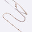 Golden Pearl Bead Metal Glasses Chain