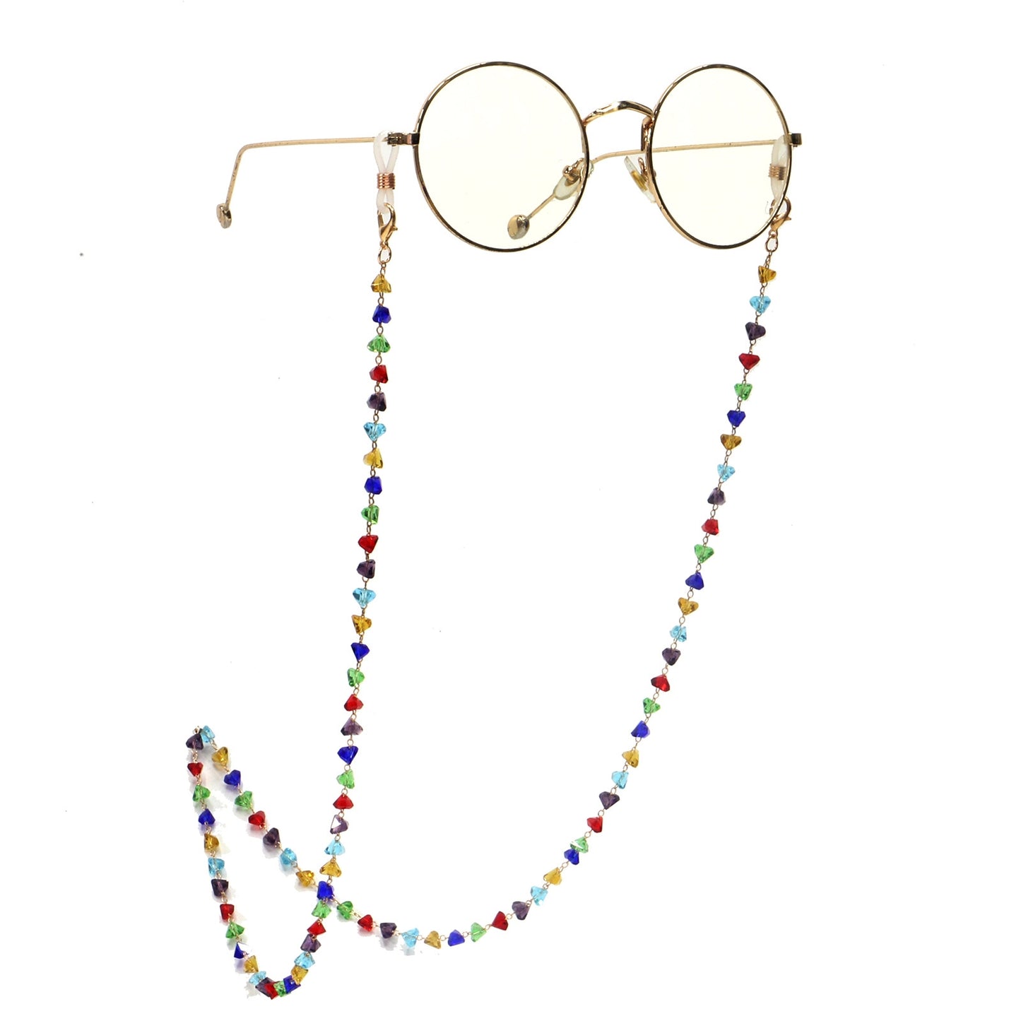 Golden Triangle Crystal Handmade Sunglasses Chain