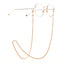 Gold Stainless Steel Sunglasses Chain Glasses Strap