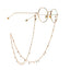 Gold Zircon Cross Sunglasses Chain - Fashion Non-slip Glasses Holder