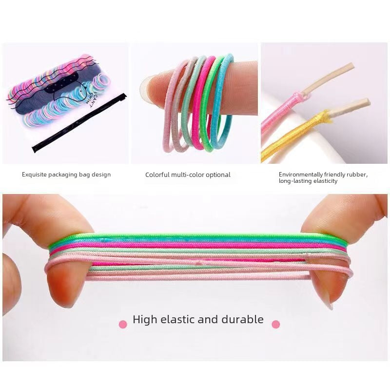 Elastic Hair Bands for Women and Children - Gentle and Durable Hair Ties