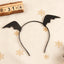 Halloween Bat Wing Witch Hat Headband