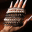 Handmade Bohemian Pearl Stacking Bracelet Set - 11 Piece Beach Jewelry Collection