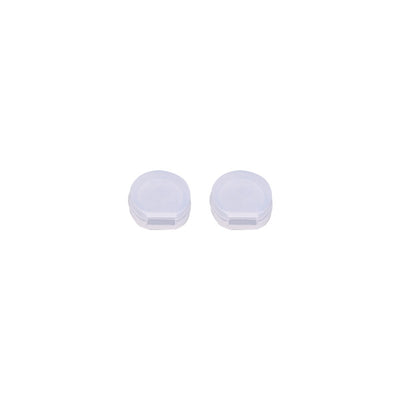 Handmade DIY Jewelry Ear Clip Accessories Transparent Oval Anti-Pain Non-Slip Silicone Pads