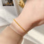 Minimalist Starry Sky 18K Gold Plated Titanium Steel Bracelet